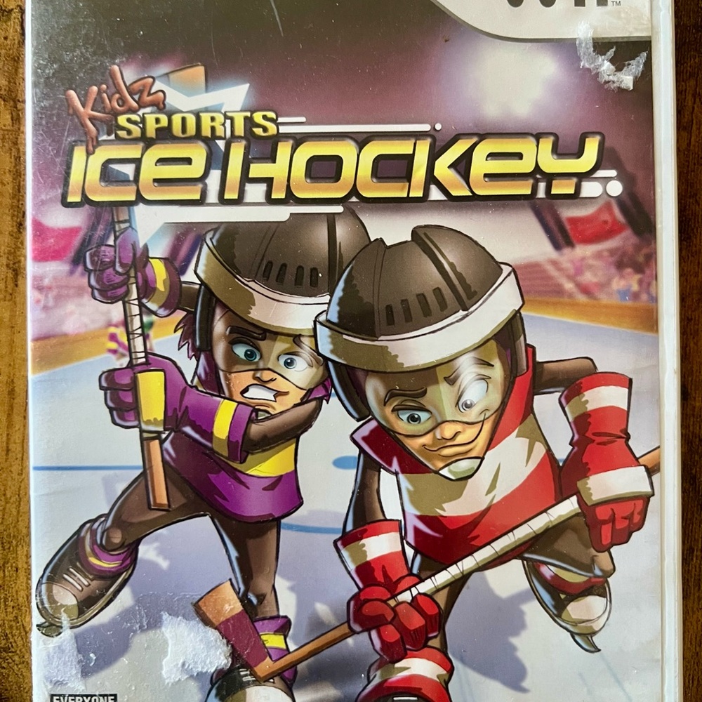 Nintendo Wii Game Kidz Sports Ice Hockey 2008 Disc Only No Manual